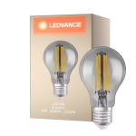 Ledvance Smart+ Wifi E27 Päärynä Classic Filament Savuinen 6W 540lm - 825 Erittäin Lämmin Valkoinen | Himmennettävä - Korvaa 50W