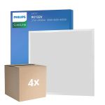 Monipakkaus 4x Philips LED Paneeli CoreLine RC132V 22/31W 2900-4300lm - 830-835-840 CCT | 60x60cm - UGR <19 - Valittavissa Oleva Teho 