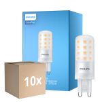 Monipakkaus 10x Philips Corepro LED Capsule G9 4.8W 570lm - 827 Erittäin Lämmin Valkoinen | Korvaa 60W