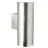 Nordlux Tin Seinävalaisin Aluminium ja Lasi Up & Down | 76mm - IP54 - Sopii 2x GU10