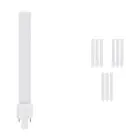 Monipakkaus 10x Ledvance Dulux-S LED 6W 700lm - 840 Kylmä Valkoinen | 2-Nastaa - Korvaa 11W