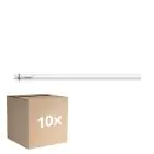 Monipakkaus 10x Philips Master LED Putki T8 (EM/Mains) Ultra Output 13.5W 2500lm - 865 Päivänvalo Valkoinen | 120cm - Korvaa 36W