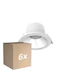 Monipakkaus 6x Noxion LED Alasvalo Apollo V2.0 6-12W 720-1500lm 60D - 830/840 CCT | 145mm - Odetnij 120mm